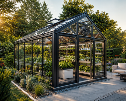 Ashcombe Victorian Glass Conservatory