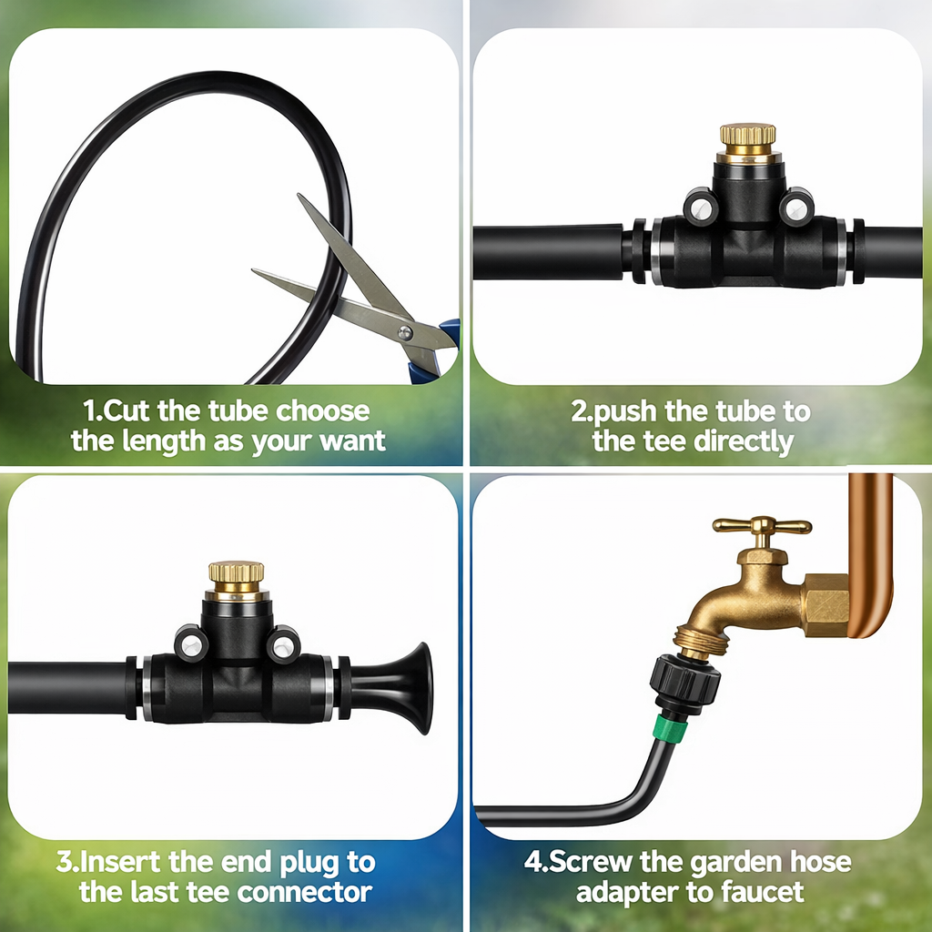 AquaVelo ProMist Elite Outdoor Cooling System