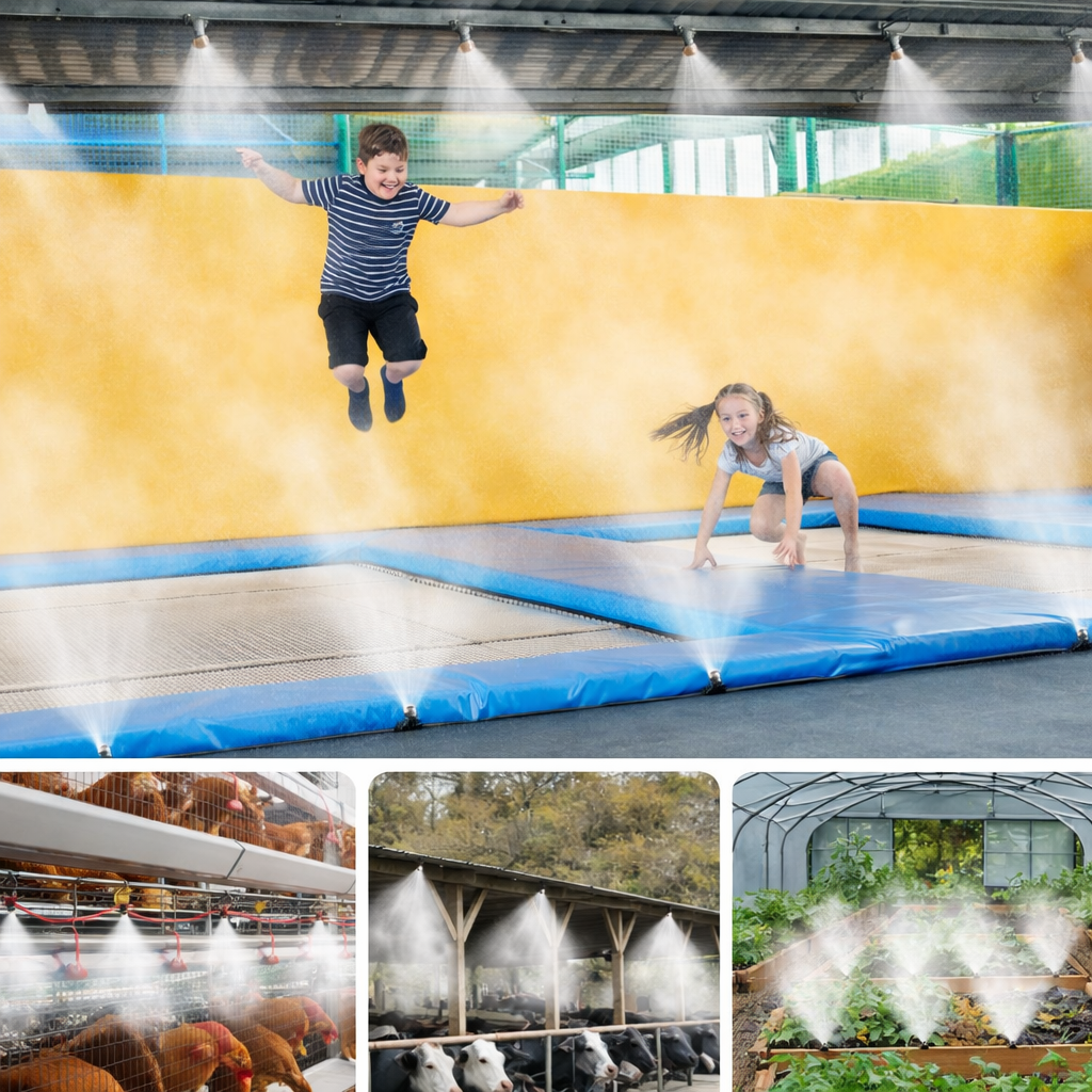 AquaVelo ProMist Elite Outdoor Cooling System