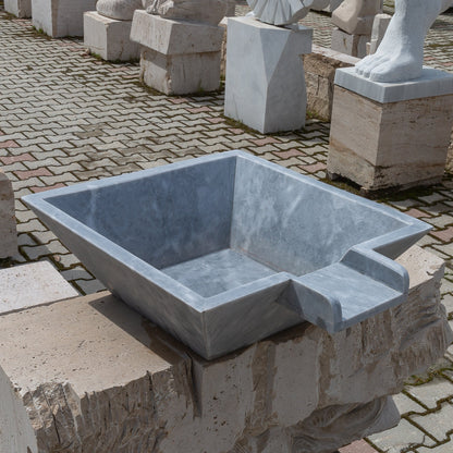 Bluestone Marble Natural Stone Pool Square Poolwok with Lip