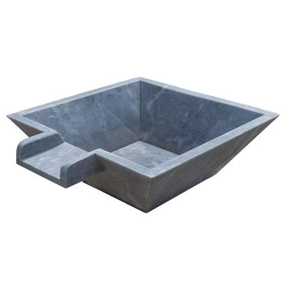 Bluestone Marble Natural Stone Pool Square Poolwok with Lip