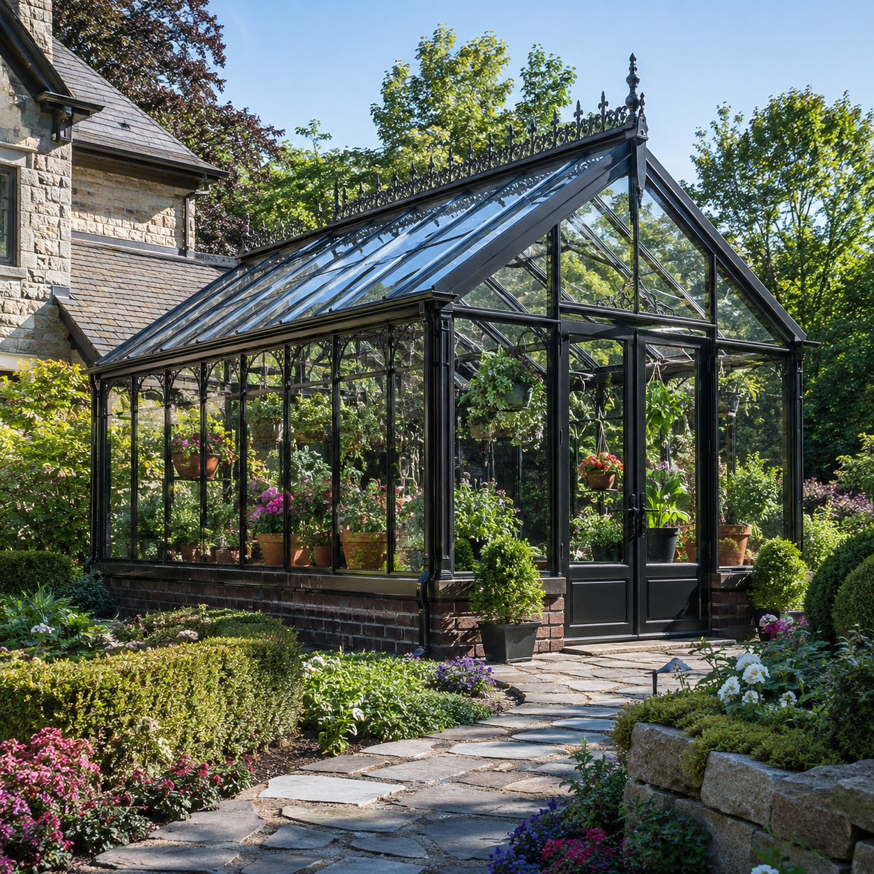 Ashcombe Victorian Glass Conservatory