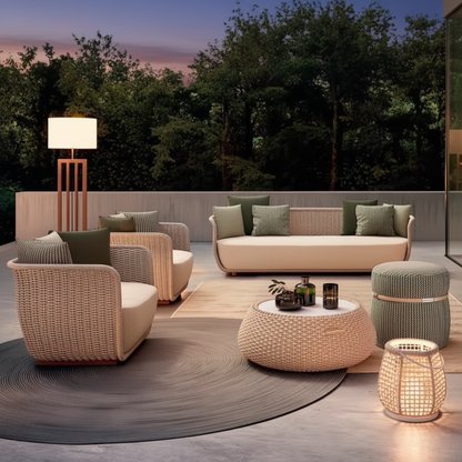 VerdeLoom Riviera Woven Lounge Set